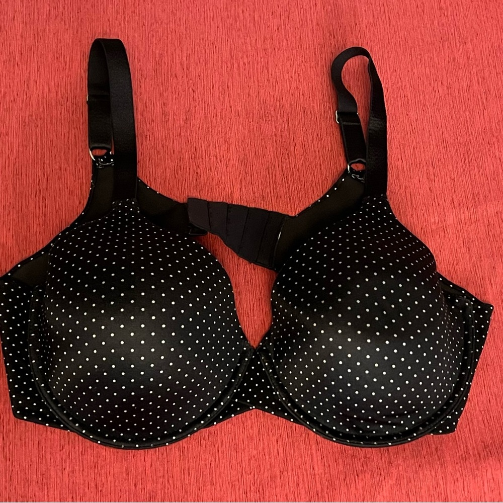 Lilyette 40 D polkadot bra.